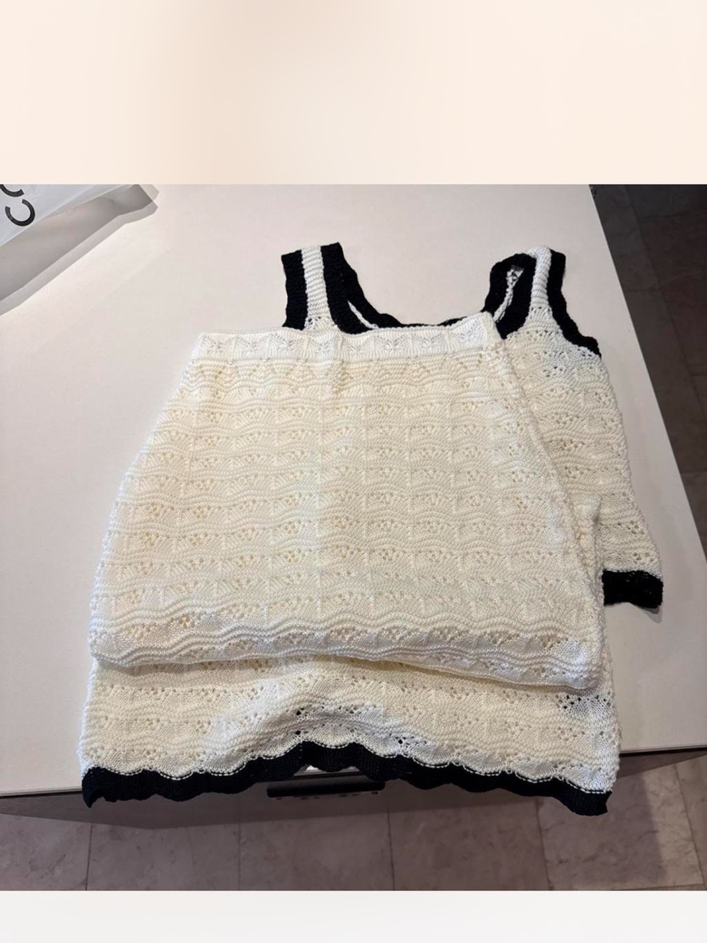 Commense Knit White Matching Set - Picture 7 of 7